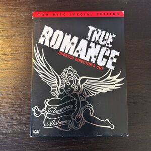 True Romance DVD - Black & White Cover